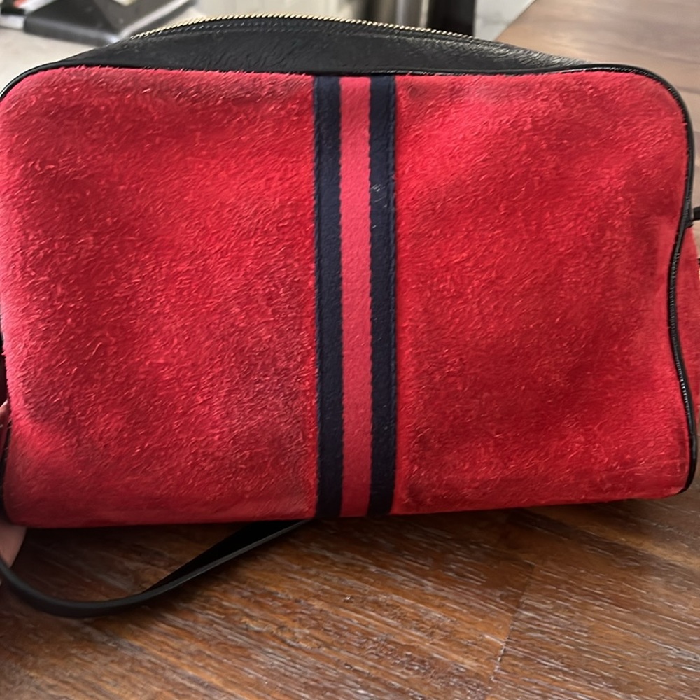 Gucci ophidia crossbody red suede - Picture 15 of 15